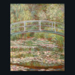 Bridge Over a Pond of Water Lillies by Monet Poster<br><div class="desc">Monet's Bridge Over a Pond of Water Lillies</div>
