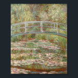 Bridge Over a Pond of Water Lillies by Monet Poster<br><div class="desc">Monet's Bridge Over a Pond of Water Lillies</div>