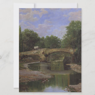 Bridge Over a River in Spain Card