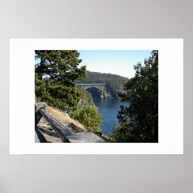 Bridge over Deception Pass Poster (Front)