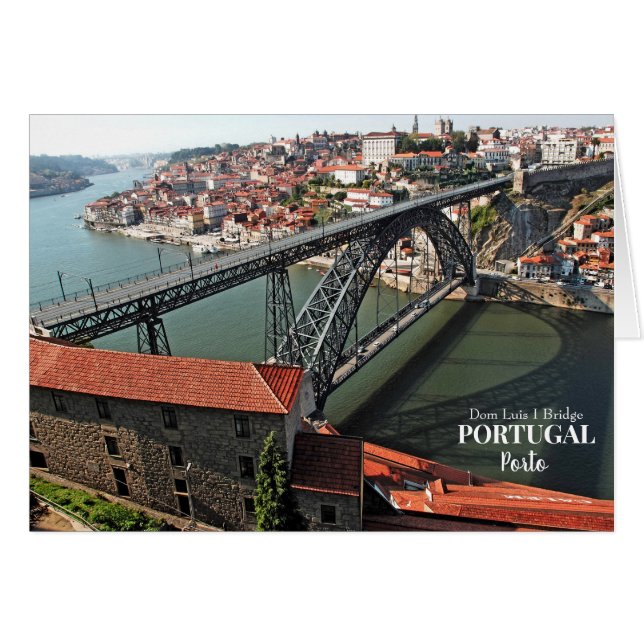 Bridge over Douro River, Porto, Portugal (Front Horizontal)