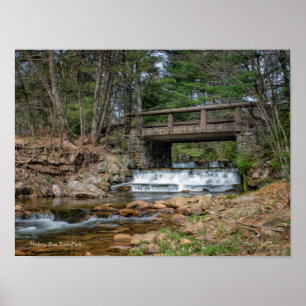 Bridge Over Hickory Run Poster