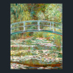Bridge over Pond of Water Lilies | Claude Monet |  Poster<br><div class="desc">Bridge over a Pond of Water Lilies is a 1899 painting Claude Monet.</div>