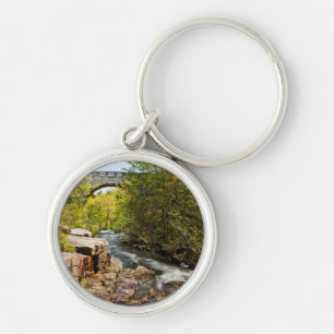 Bridge Over River Key Ring