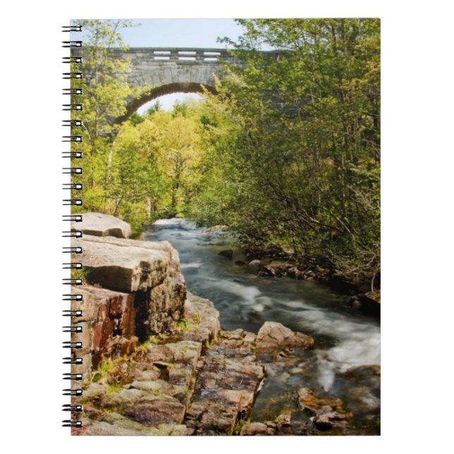 Bridge Over River Notebook (Front)