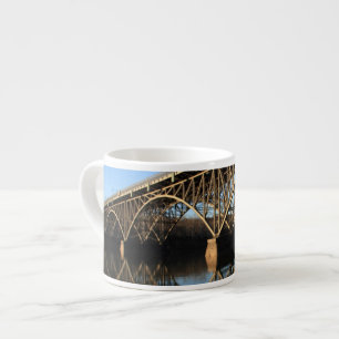 Bridge Over Schuylkill River Espresso Cup