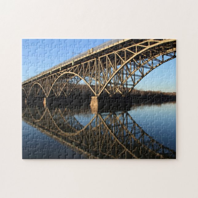 Bridge Over Schuylkill River Jigsaw Puzzle (Horizontal)