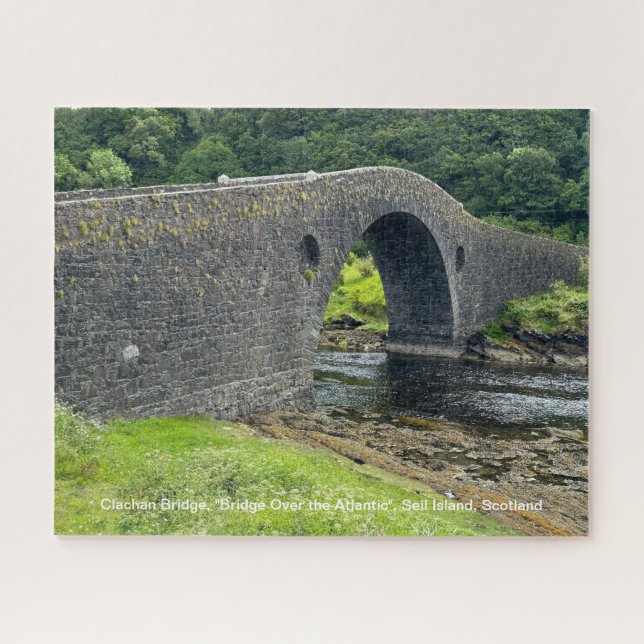 "Bridge Over the Atlantic", Seil Island, Scotland Jigsaw Puzzle (Horizontal)
