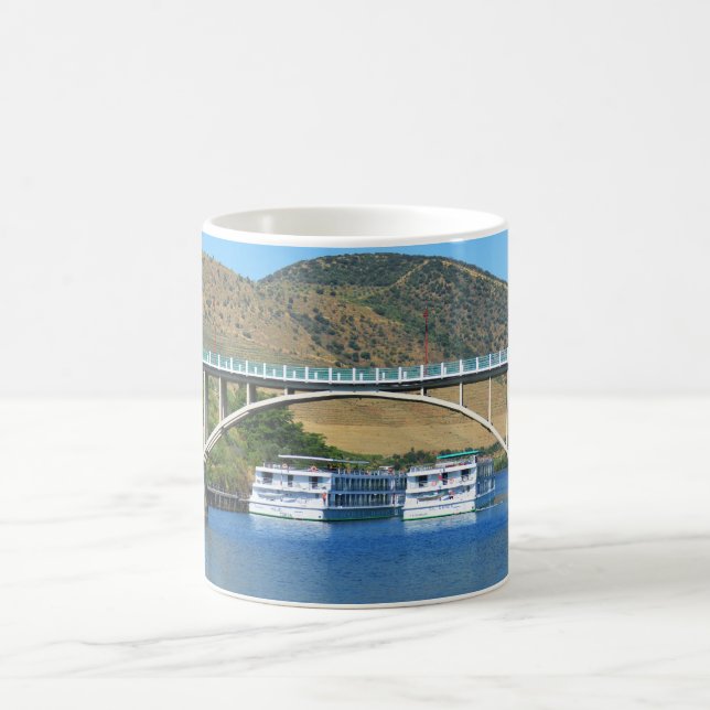 Bridge over the river Douro Coffee Mug (Center)