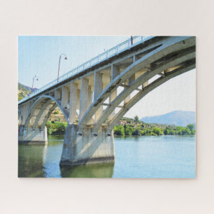 Bridge over the river Douro in Portugal Jigsaw Puzzle