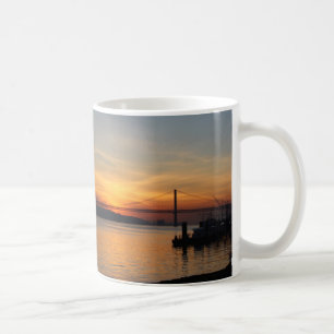 Bridge over the River Tagus at Sunset Coffee Mug