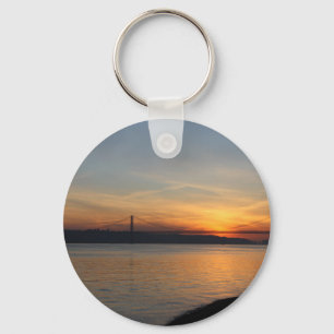 Bridge over the River Tagus at Sunset Key Ring