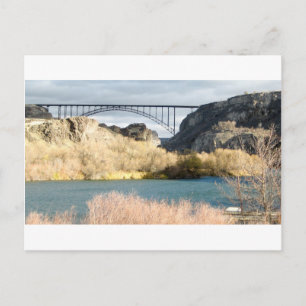 Bridge over the Snake River Postcard