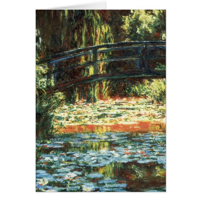Bridge Over the Waterlily Pond by Claude Monet (Front)