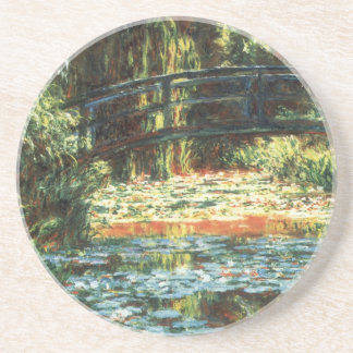 Bridge Over the Waterlily Pond by Claude Monet Coaster