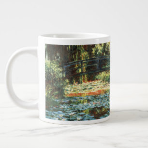 Bridge Over the Waterlily Pond by Claude Monet Large Coffee Mug
