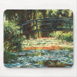 Bridge Over the Waterlily Pond by Claude Monet Mouse Mat