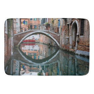 Bridge over Venice Canal Bath Mat