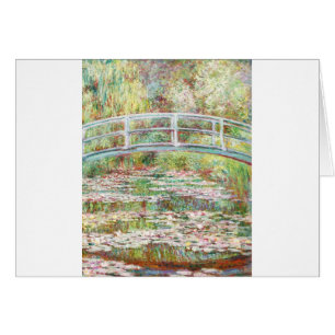 Bridge Over Water Lilies Pond - Claude Monet