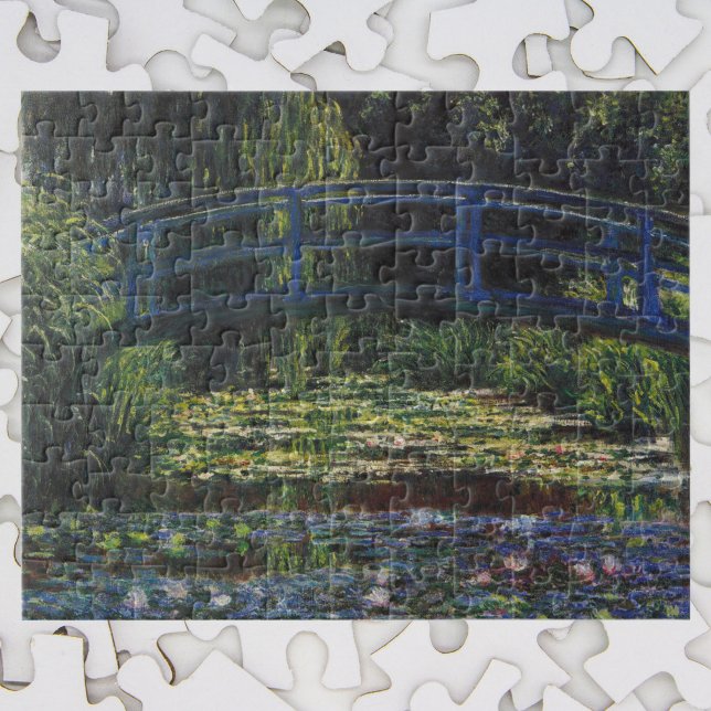 Bridge Over Waterlily Pond by Claude Monet Jigsaw Puzzle (Creator Uploaded)