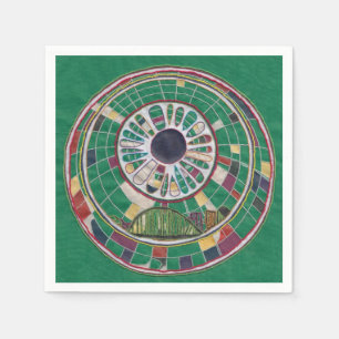 Bridge pattern napkin