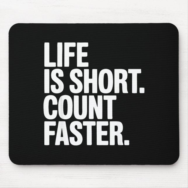 Bridge Player Funny Contract Bridge  Mouse Mat (Front)