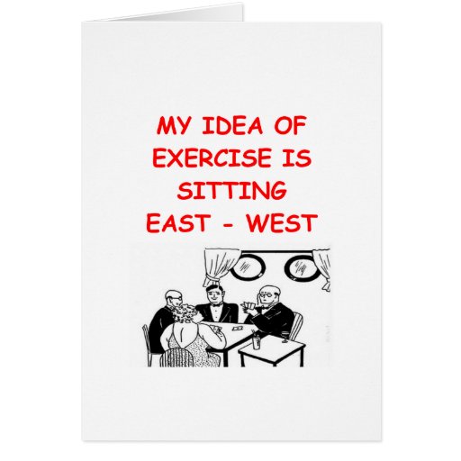 Image of BRIDGE player joke