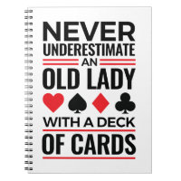 Bridge Player Never Underestimate Old Lady Cards