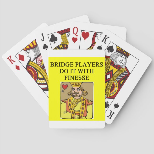 bridge playing cards (Back)