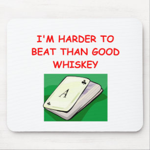 bridge poker and card players mouse mat