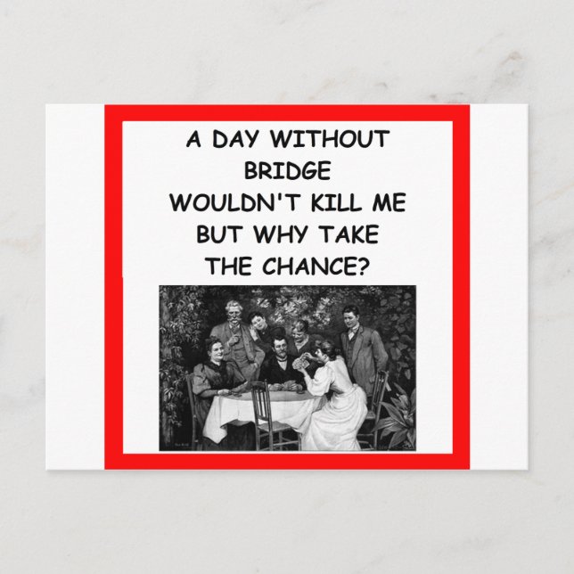 BRIDGE POSTCARD (Front)