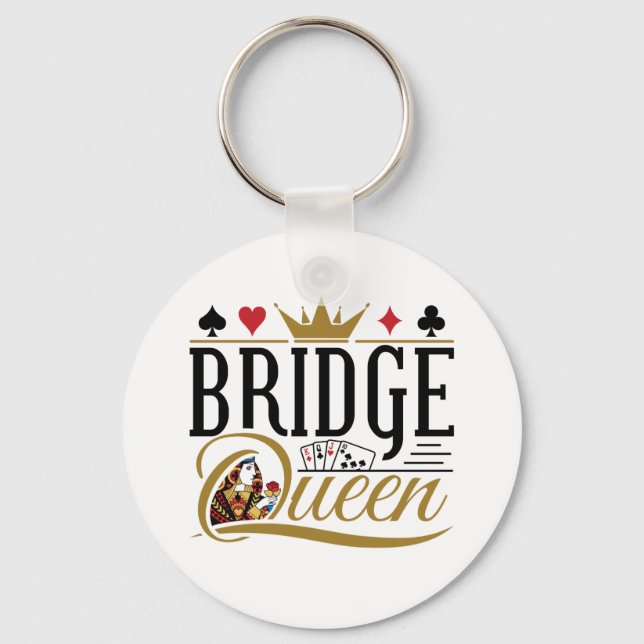 Bridge Queen Key Ring (Front)