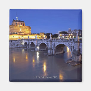 Bridge Sant Angelo and Castel Sant Angelo at Magnet