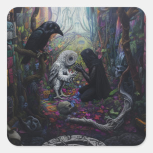 Bridge Square Sticker