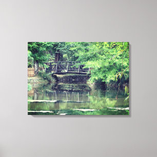 Bridge Stretched Canvas Print