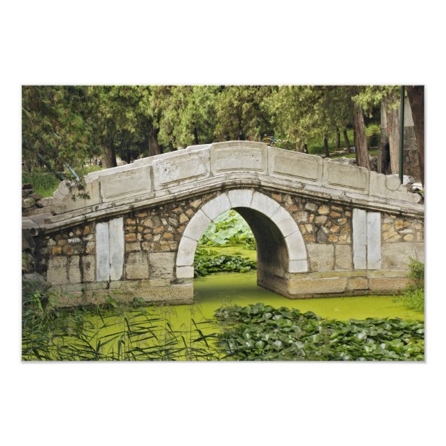Bridge, Summer Palace, Beijing, China Photo Print (Front)