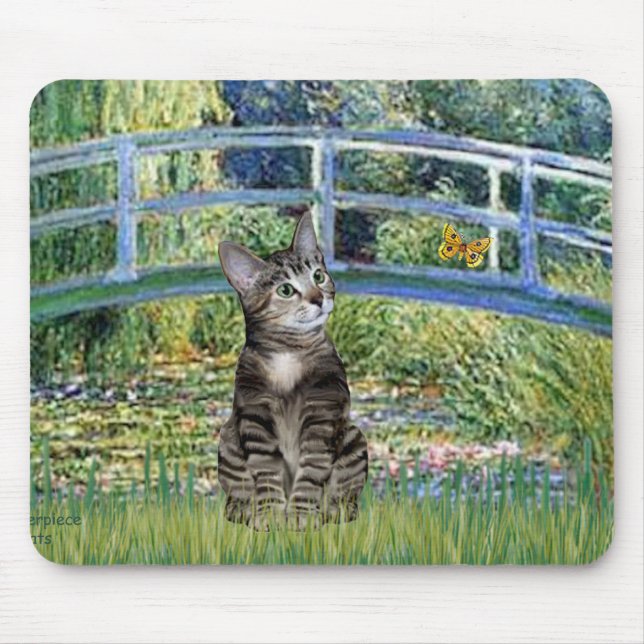 Bridge - Tabby Tiger Cat 31 Mouse Mat (Front)
