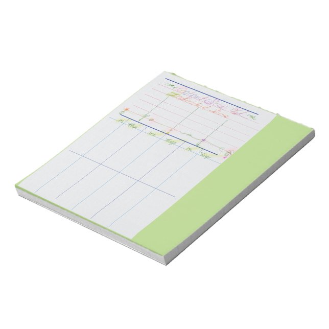 Bridge Tally Pad (Rotated)