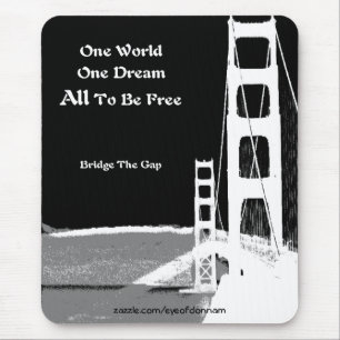 Bridge The Gap Mouse Mat