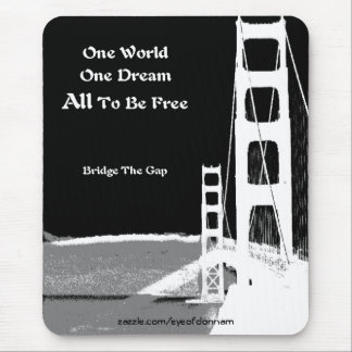 Bridge The Gap Mouse Mat