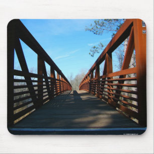 Bridge To The Internet . Mouse Mat