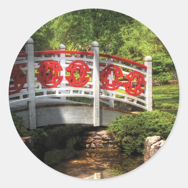 Bridge - Tranquillity Classic Round Sticker (Front)
