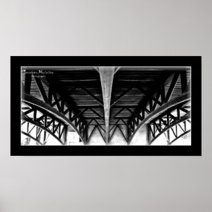 BRIDGE UNDER POSTER