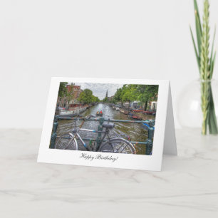 Bridge View - Happy Birthday Card
