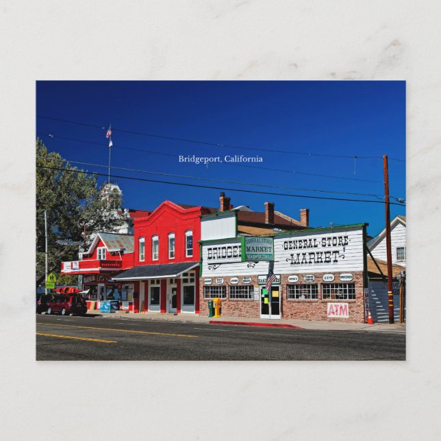 Bridgeport California labelled photograph Postcard (Front)