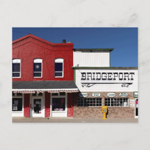 Bridgeport, California, small town photograph, Postcard