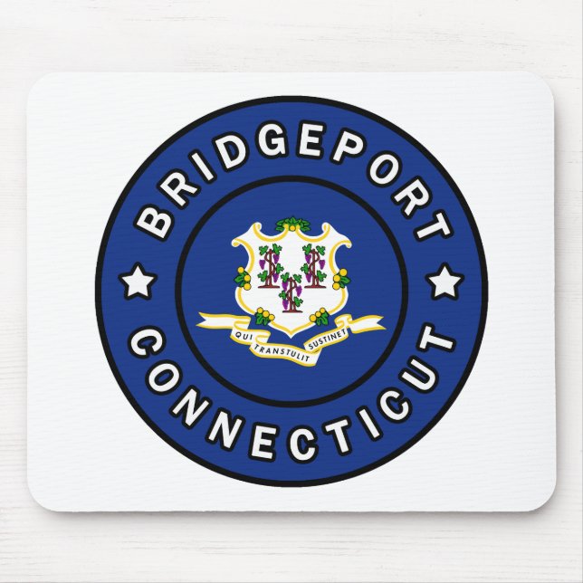 Bridgeport Connecticut Mouse Mat (Front)