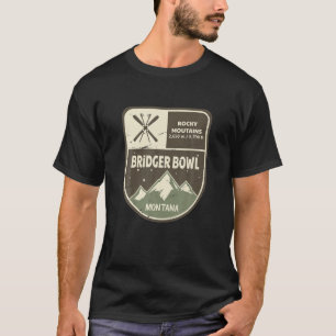 Bridger Bowl Rocky Mountains Montana Vintage T-Shirt
