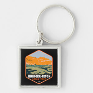 Bridger Teton National Forest Sheep Mountain Key Ring