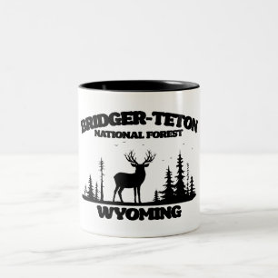 Bridger-Teton National Forest Two-Tone Coffee Mug